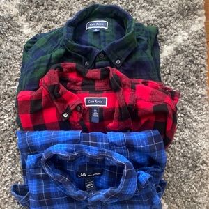 Men’s Long Sleeve Flannels